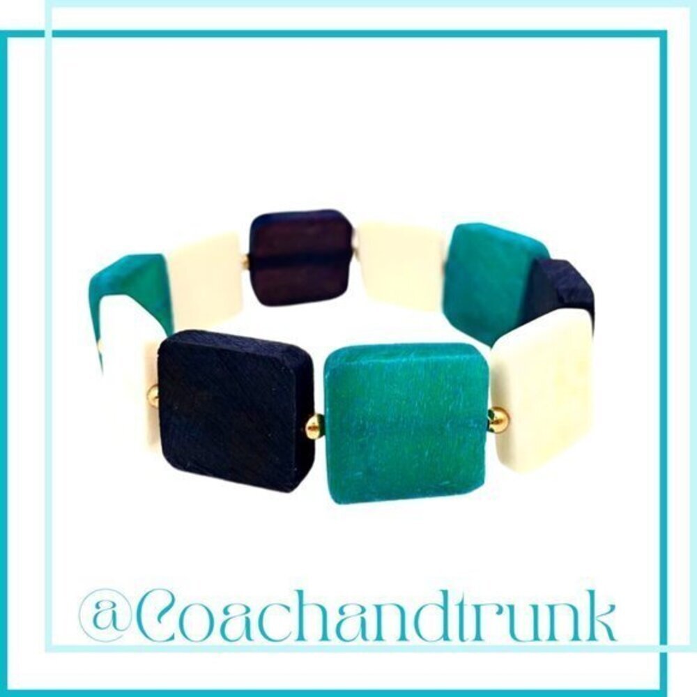 Artisan Bracelet Hand Strung & Dyed With Earth Friendly Botanicals & Minerals‎